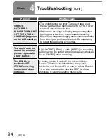 Preview for 94 page of Panasonic SDR-SW20P Operating Instructions Manual