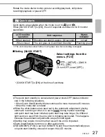 Предварительный просмотр 27 страницы Panasonic SDR-SW21 Operating Instructions Manual