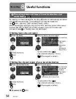 Предварительный просмотр 54 страницы Panasonic SDR-SW21 Operating Instructions Manual