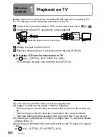 Предварительный просмотр 64 страницы Panasonic SDR-SW21 Operating Instructions Manual