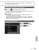 Предварительный просмотр 81 страницы Panasonic SDR-SW21 Operating Instructions Manual