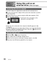 Предварительный просмотр 84 страницы Panasonic SDR-SW21 Operating Instructions Manual