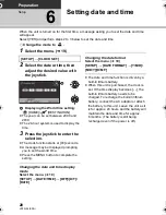 Preview for 20 page of Panasonic SDRH85 - HDD SD CAMCORDER Operating Instructions Manual