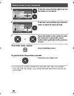 Preview for 28 page of Panasonic SDRS150 - SD MOVIE CAMERA Operating Instructions Manual