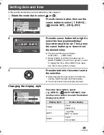 Preview for 29 page of Panasonic SDRS150 - SD MOVIE CAMERA Operating Instructions Manual