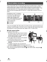 Preview for 32 page of Panasonic SDRS150 - SD MOVIE CAMERA Operating Instructions Manual