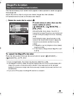 Preview for 45 page of Panasonic SDRS150 - SD MOVIE CAMERA Operating Instructions Manual