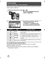 Preview for 46 page of Panasonic SDRS150 - SD MOVIE CAMERA Operating Instructions Manual