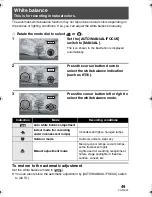 Preview for 49 page of Panasonic SDRS150 - SD MOVIE CAMERA Operating Instructions Manual