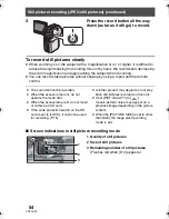 Preview for 54 page of Panasonic SDRS150 - SD MOVIE CAMERA Operating Instructions Manual