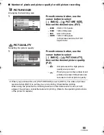 Preview for 55 page of Panasonic SDRS150 - SD MOVIE CAMERA Operating Instructions Manual