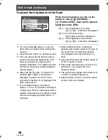 Preview for 58 page of Panasonic SDRS150 - SD MOVIE CAMERA Operating Instructions Manual