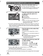 Preview for 60 page of Panasonic SDRS150 - SD MOVIE CAMERA Operating Instructions Manual