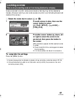 Preview for 67 page of Panasonic SDRS150 - SD MOVIE CAMERA Operating Instructions Manual