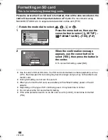 Preview for 68 page of Panasonic SDRS150 - SD MOVIE CAMERA Operating Instructions Manual