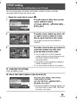 Preview for 69 page of Panasonic SDRS150 - SD MOVIE CAMERA Operating Instructions Manual