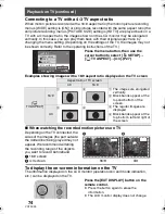 Preview for 74 page of Panasonic SDRS150 - SD MOVIE CAMERA Operating Instructions Manual