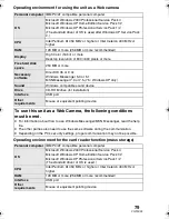 Preview for 79 page of Panasonic SDRS150 - SD MOVIE CAMERA Operating Instructions Manual