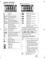 Preview for 97 page of Panasonic SDRS150 - SD MOVIE CAMERA Operating Instructions Manual