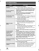 Preview for 102 page of Panasonic SDRS150 - SD MOVIE CAMERA Operating Instructions Manual