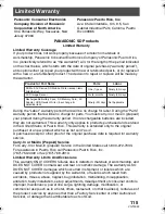 Preview for 115 page of Panasonic SDRS150 - SD MOVIE CAMERA Operating Instructions Manual