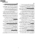 Предварительный просмотр 2 страницы Panasonic SE-FX65P Service Manual