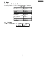 Preview for 3 page of Panasonic SE-FX65P Service Manual