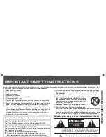 Preview for 3 page of Panasonic SE-FX70 Operating Instructions Manual