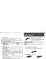 Preview for 4 page of Panasonic SE-FX70 Operating Instructions Manual