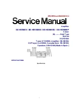 Предварительный просмотр 1 страницы Panasonic SE-HD560E Service Manual