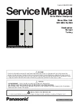 Panasonic Secon WH-MXC16J9E8 Service Manual предпросмотр