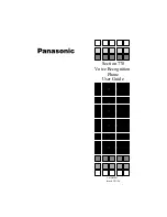 Preview for 1 page of Panasonic Section 770 User Manual