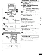 Предварительный просмотр 21 страницы Panasonic Service Manual SC-AK25 Operating Instructions Manual