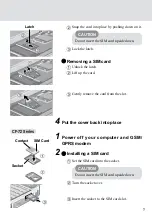 Preview for 7 page of Panasonic SF Series Supplementary Instructions Manual