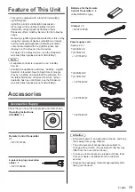 Preview for 13 page of Panasonic SF2H Series Operating Instructions Manual