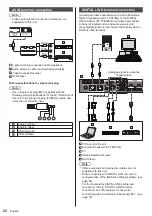 Preview for 22 page of Panasonic SF2H Series Operating Instructions Manual