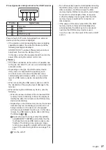 Preview for 27 page of Panasonic SF2H Series Operating Instructions Manual