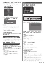 Preview for 31 page of Panasonic SF2H Series Operating Instructions Manual