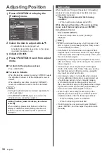 Preview for 38 page of Panasonic SF2H Series Operating Instructions Manual