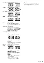 Preview for 39 page of Panasonic SF2H Series Operating Instructions Manual