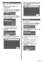 Preview for 45 page of Panasonic SF2H Series Operating Instructions Manual