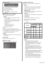 Preview for 61 page of Panasonic SF2H Series Operating Instructions Manual