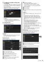 Preview for 91 page of Panasonic SF2H Series Operating Instructions Manual