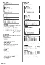 Preview for 100 page of Panasonic SF2H Series Operating Instructions Manual