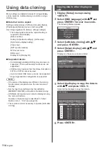 Preview for 114 page of Panasonic SF2H Series Operating Instructions Manual