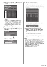 Preview for 115 page of Panasonic SF2H Series Operating Instructions Manual