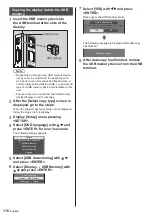 Preview for 116 page of Panasonic SF2H Series Operating Instructions Manual