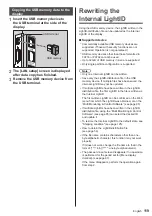 Preview for 119 page of Panasonic SF2H Series Operating Instructions Manual