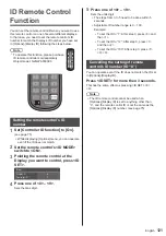 Preview for 121 page of Panasonic SF2H Series Operating Instructions Manual