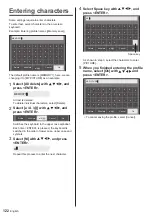 Preview for 122 page of Panasonic SF2H Series Operating Instructions Manual